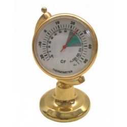 Thermomètre sur socle (laiton)