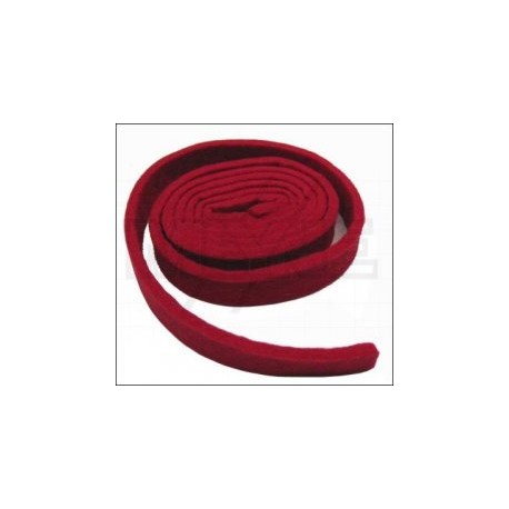 Ruban d'accord rouge 5 mm (20 x 1260 mm)